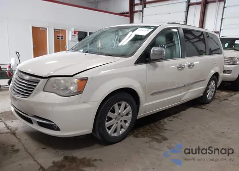 2013 Chrysler Town & Country Touring-L из США, поврежденный, VIN 2C4RC1CG7DR571705